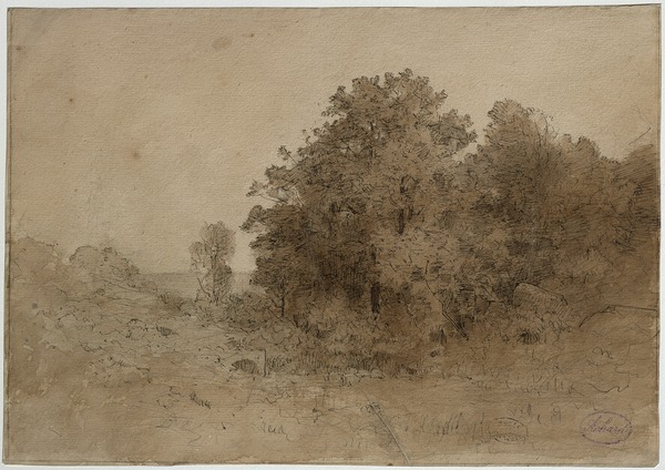 Paysage aux environs d'Honfleur_0