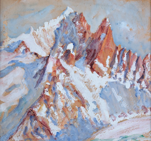 L'Aiguille des Drus, le Sans Nom, l'Aiguille Verte_0