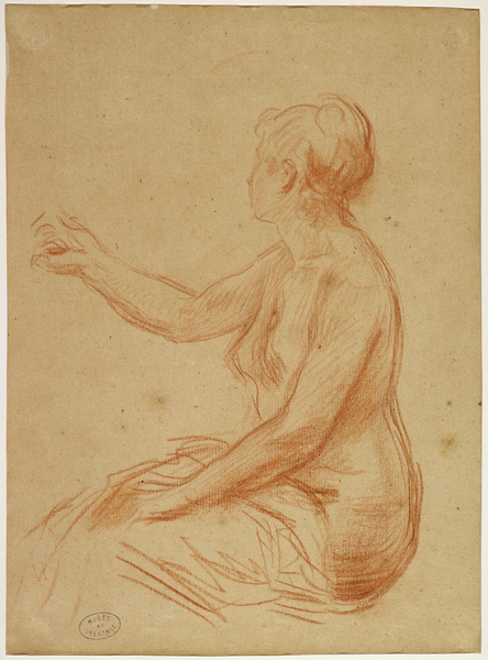 Torse de femme ; Jeune femme écrivant (Autre titre)_0