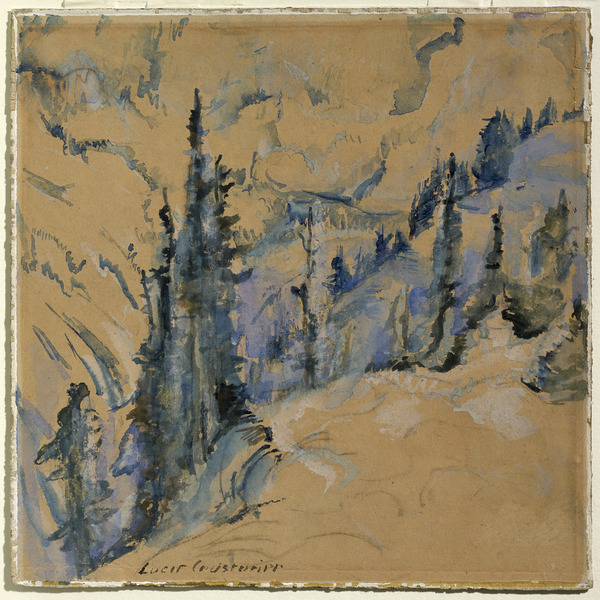 Paysage de montagne, Lucie Cousturier, 20e siècle