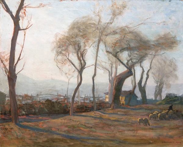 Fin d'automne, Jules Flandrin, 1904