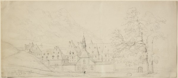 La Grande Chartreuse, Pierre-Justin Ouvrié, 1868