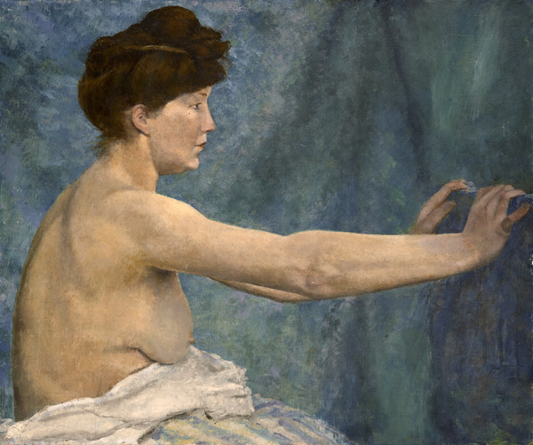 Nu de profil, Henri Rouart, 19e siècle