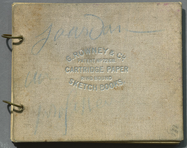 Carnet de dessins, Jules Flandrin, vers 1919