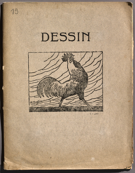 Carnet de dessins, Jules Flandrin, 20e siècle