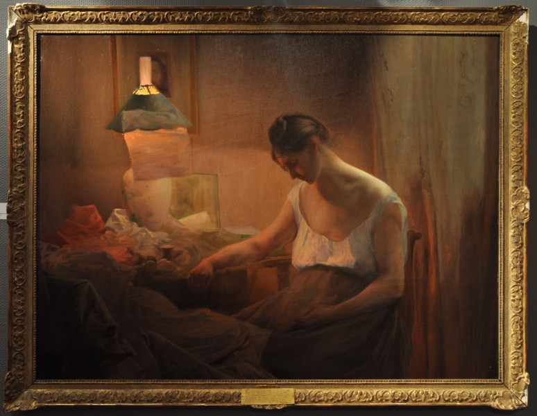L'ouvrière, Albert Bréauté, 1891