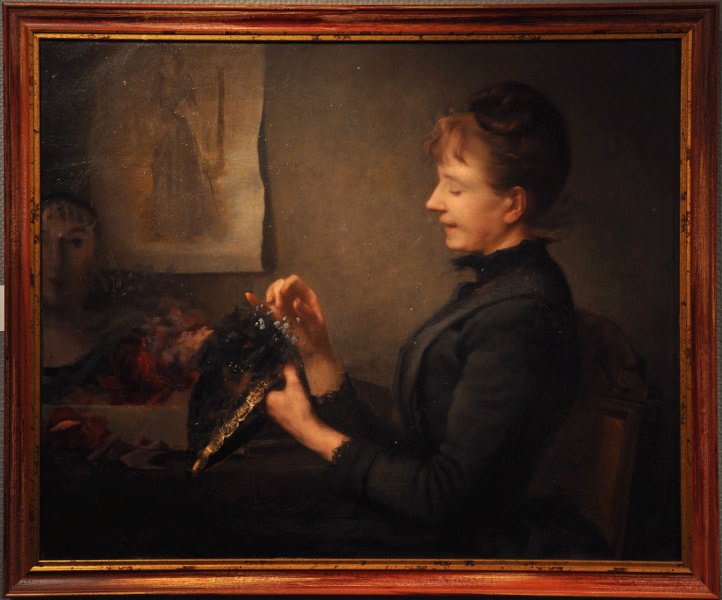 La modiste, Albert Bréauté, 1890