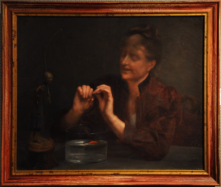 L'aquarium — Albert Bréauté