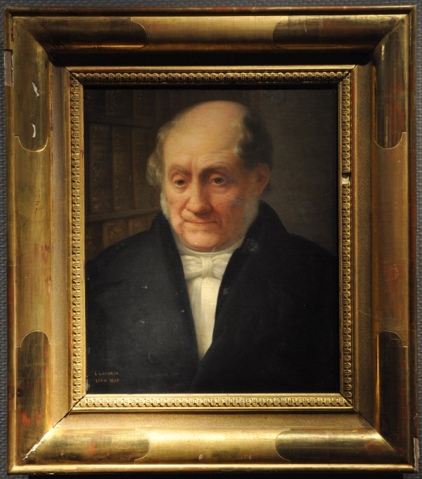 Portrait de Jacques Julien Richard de Laprade, Jean-Louis Lacuria, 1852