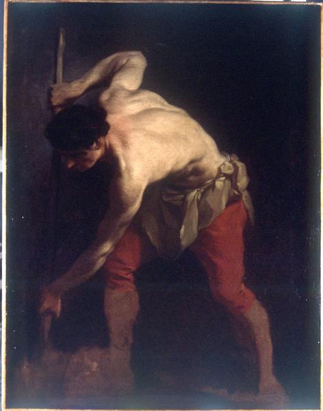 Etude pour le martyre de Saint Pierre — Pierre Subleyras