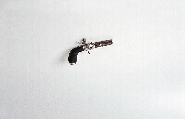 Pistolet à percussion sur capsules (paire)_1