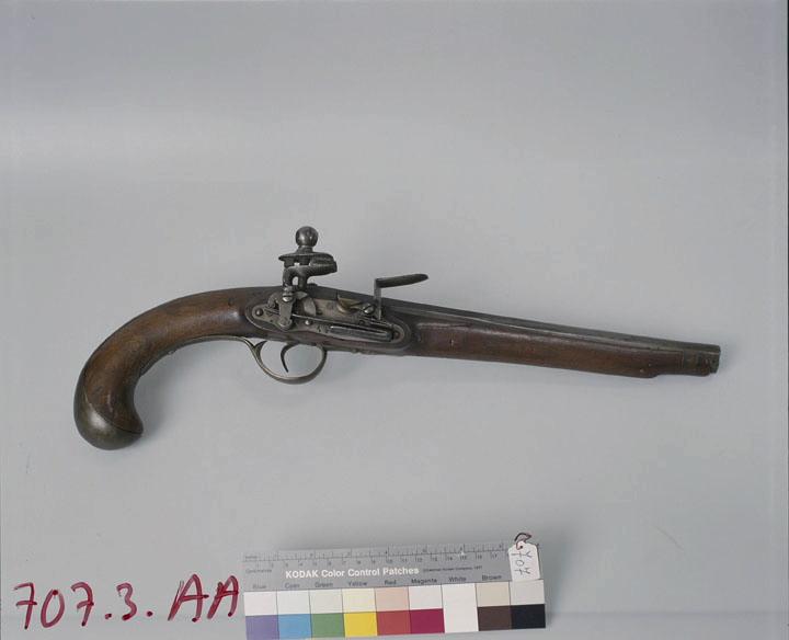Pistolet à silex, platine à la miquelet_1