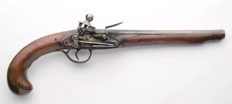 Pistolet à silex, platine à la miquelet_0
