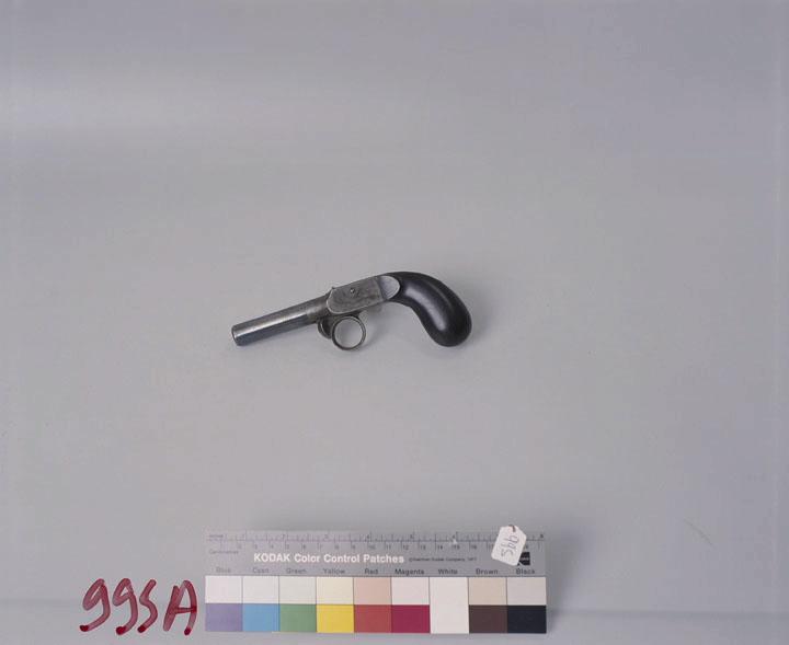 Pistolet à percussion par en dessous, à coffre_0