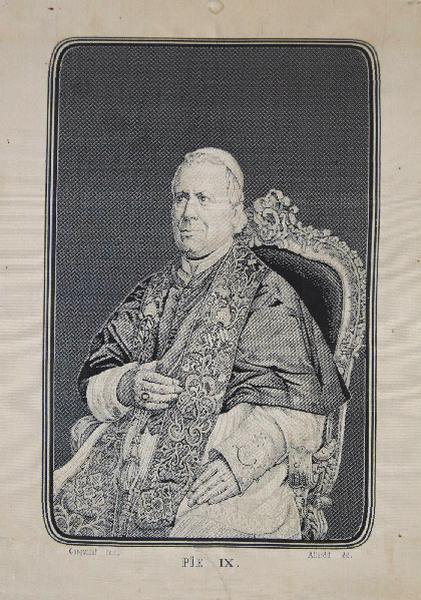 Pie IX ; portrait de Pie IX_0