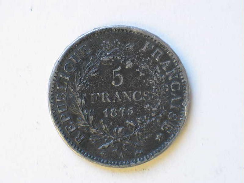 Pièce de monnaie, cinq francs_1