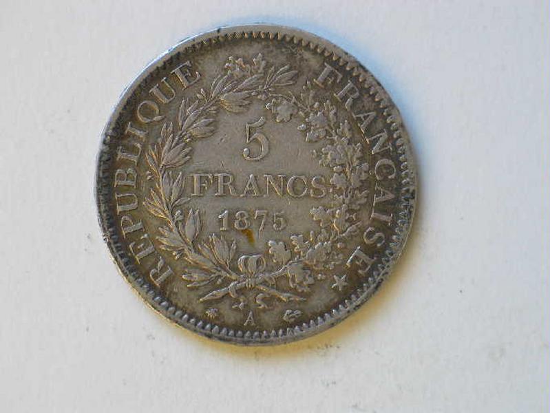 Pièce de monnaie, cinq francs_1