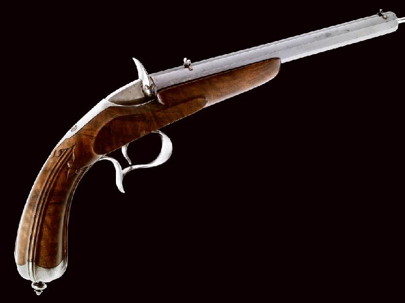 Pistolet à percussion annulaire (système Flobert, système Mariette)_0