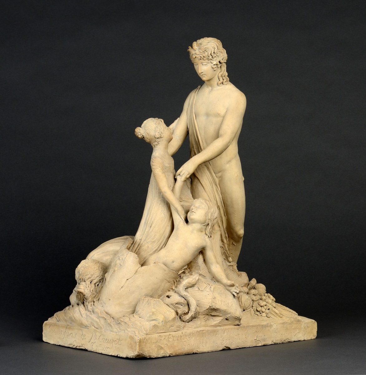 Groupe allégorique des familles Dumas et Creuzet, Joseph Chinard, 1801