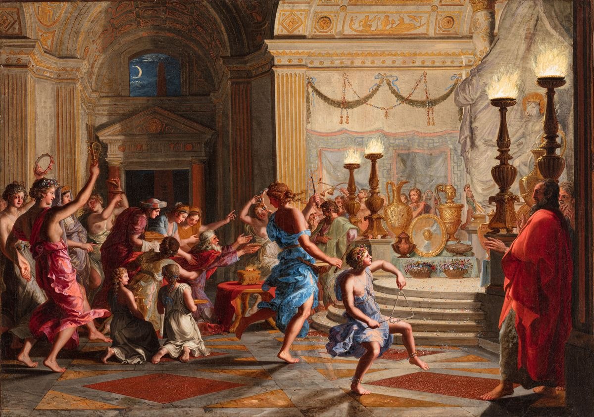 Salomon sacrifiant aux idoles — Жак Стелла