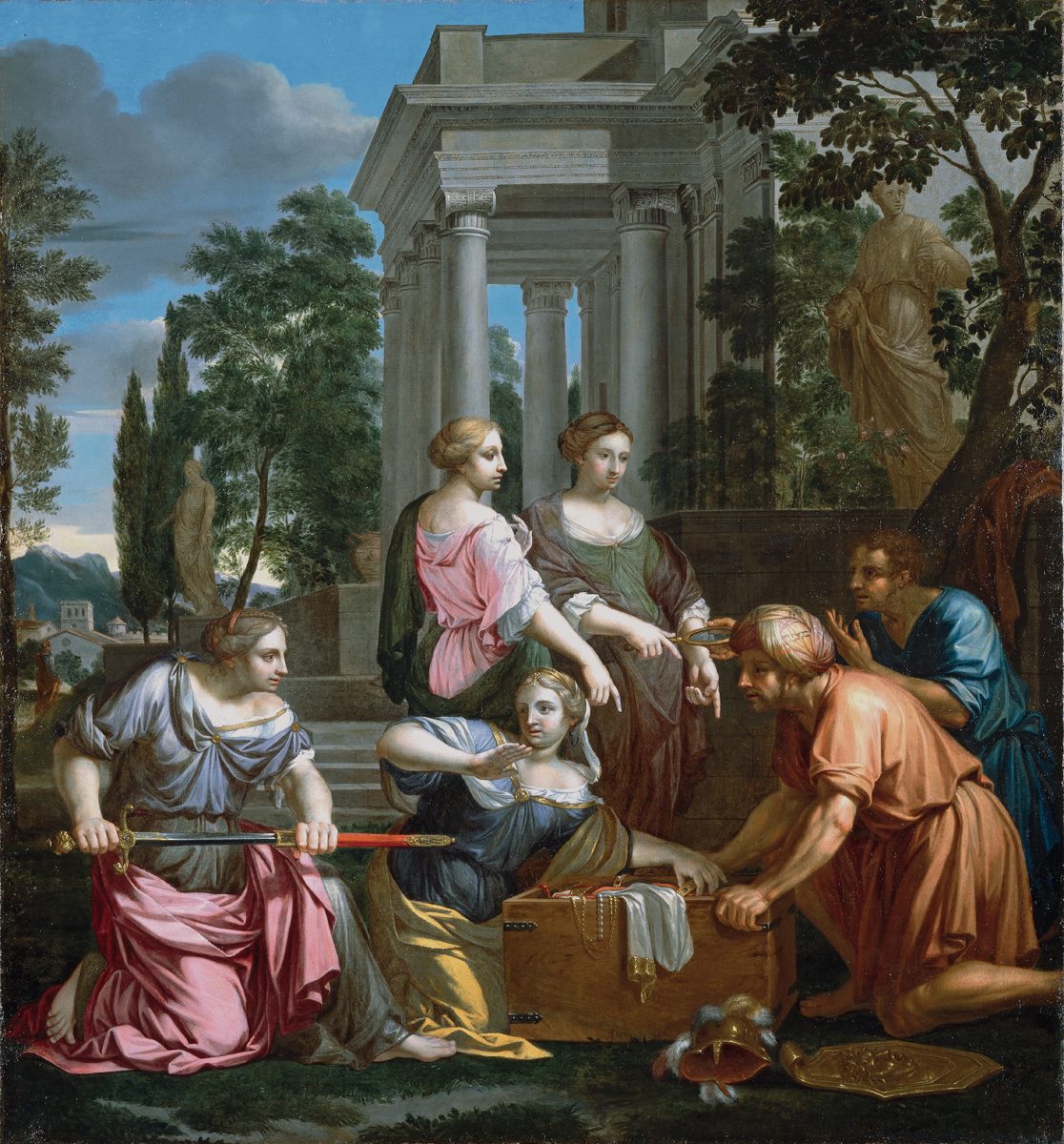 Achille parmi les filles de Lycomède_0