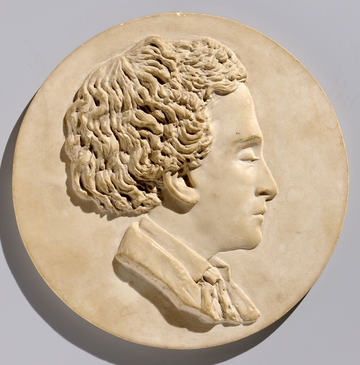 Homme de profil, Alphonse Lami, 1861