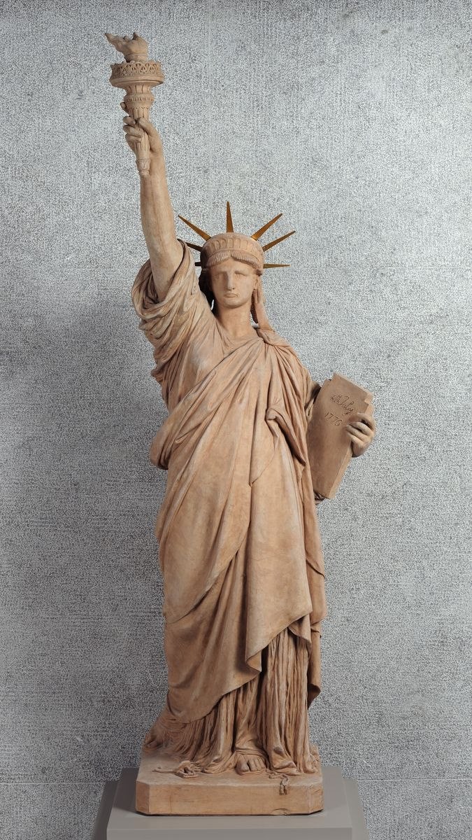 La Liberté éclairant le monde, Auguste Bartholdi, 1875