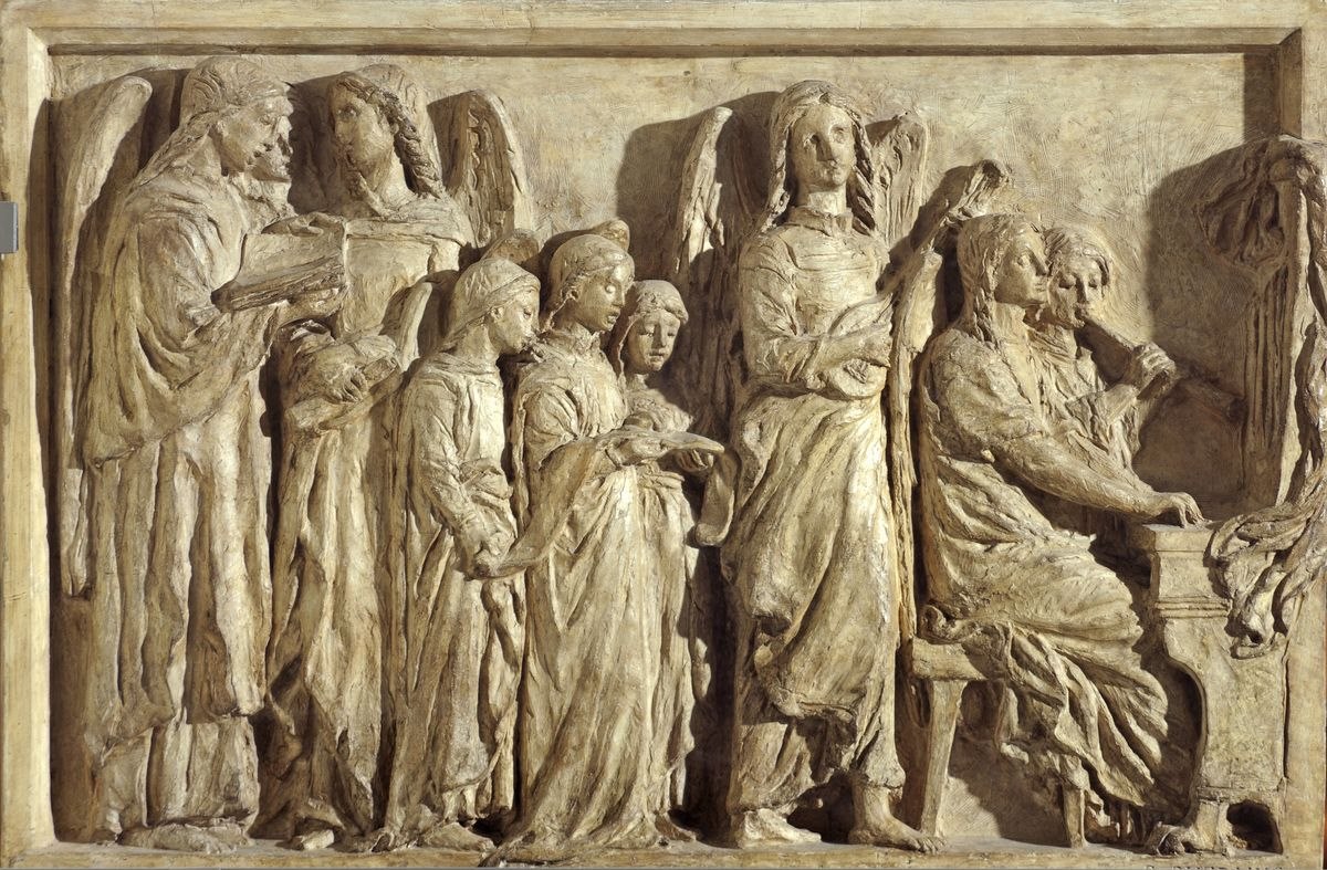 Anges chantant, Charles Dufraine, 1882