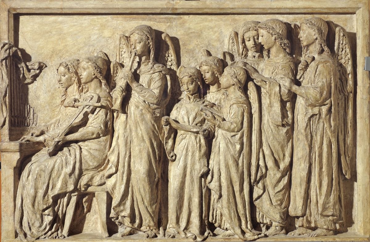 Anges chantant, Charles Dufraine, 1882