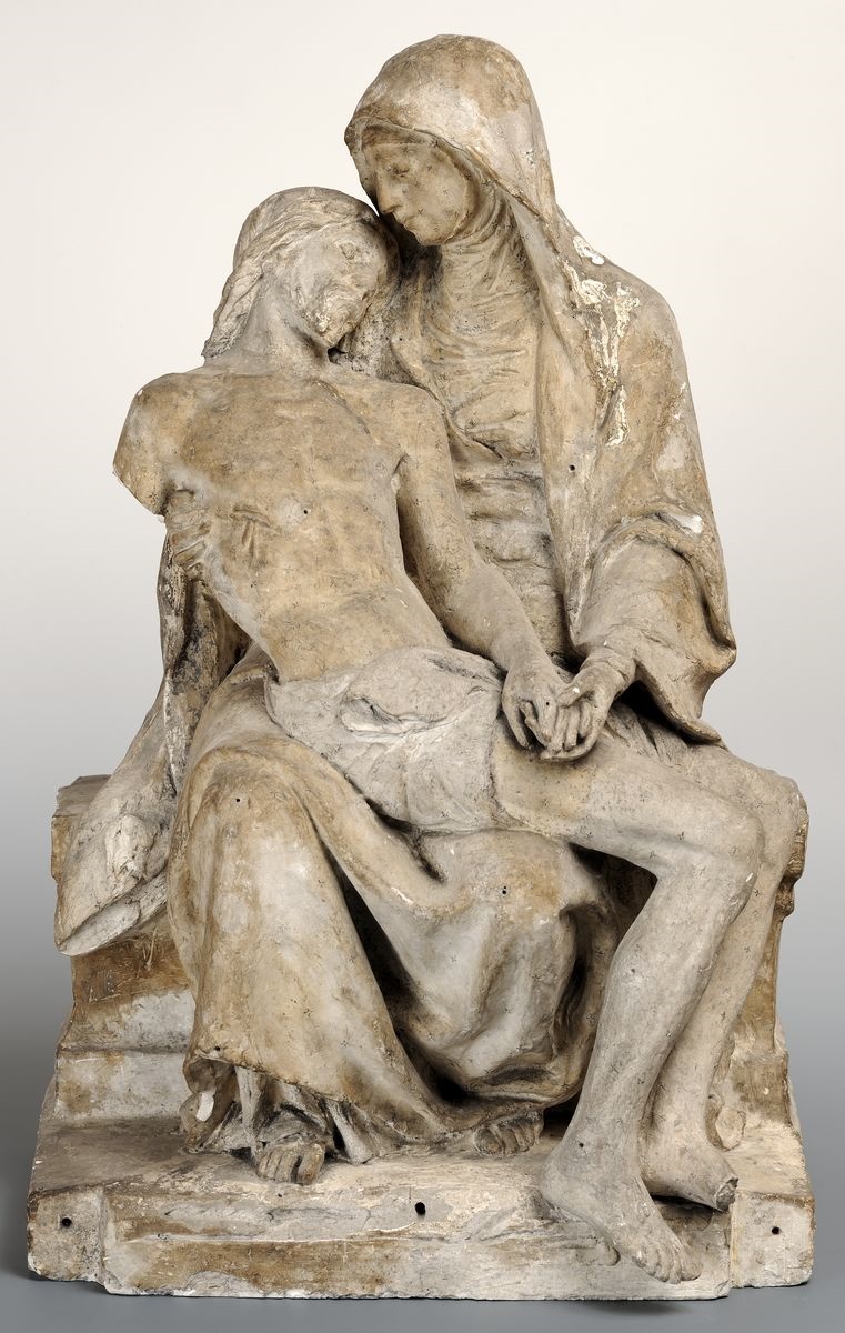 Vierge de pitié, Charles Dufraine, 1886