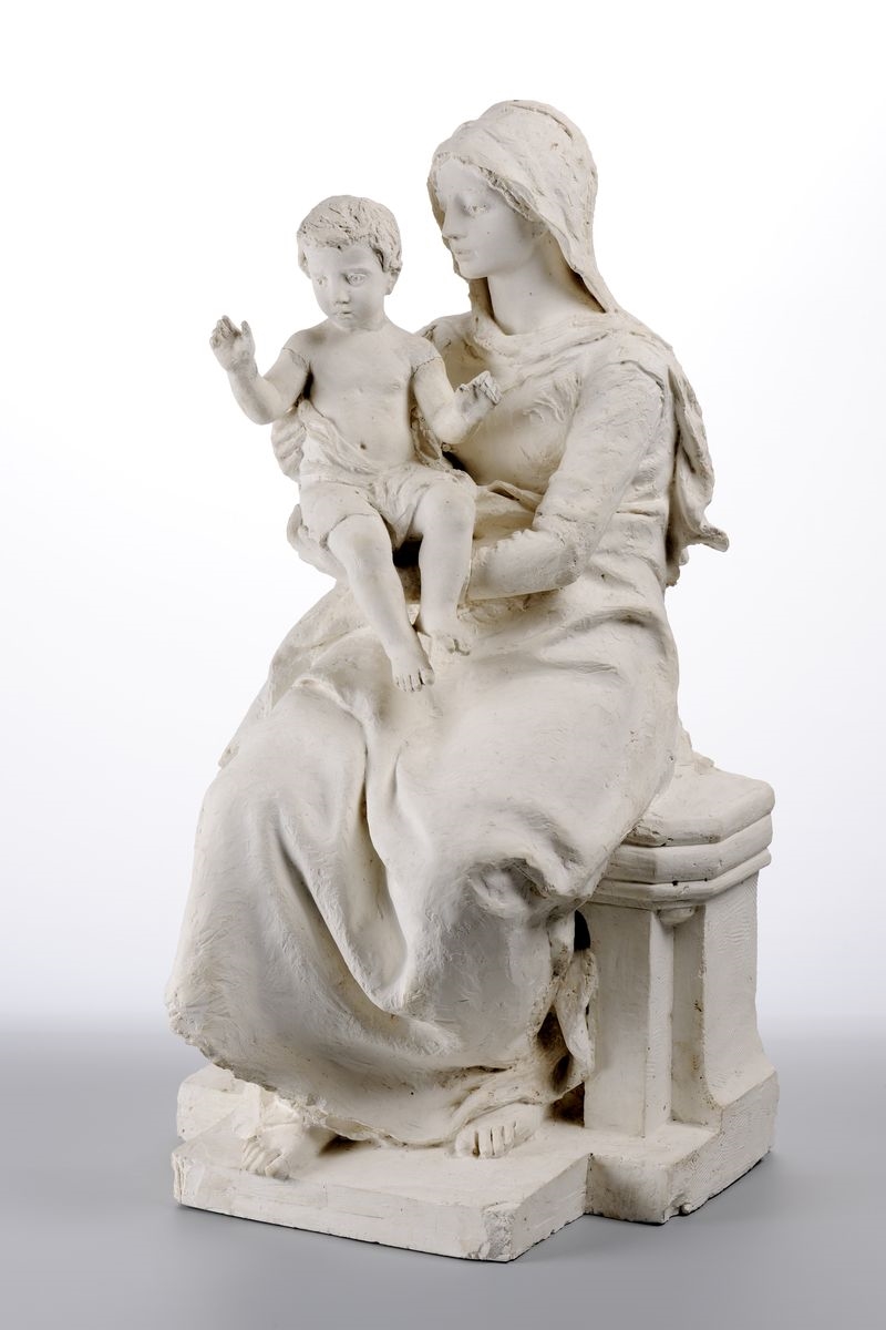 Vierge à l'Enfant, Charles Dufraine, 2e moitié 19e siècle