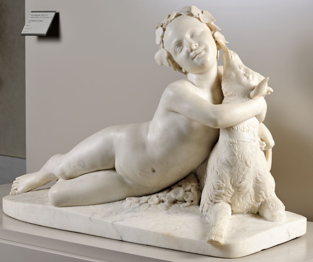 Jeune fille au chevreau, Denis Foyatier, 1837