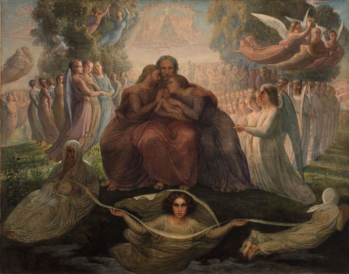 Le Poème de l'âme. Génération divine, Louis Janmot, 1844 Vers - 1845 Vers