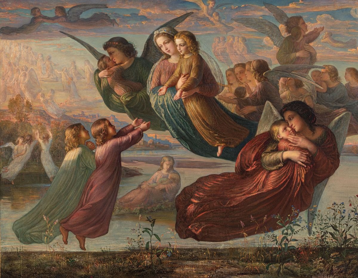 Le Poème de l'âme. Souvenir du ciel, Louis Janmot, 1835 Date estimée de début - 1847 Date estimée de fin