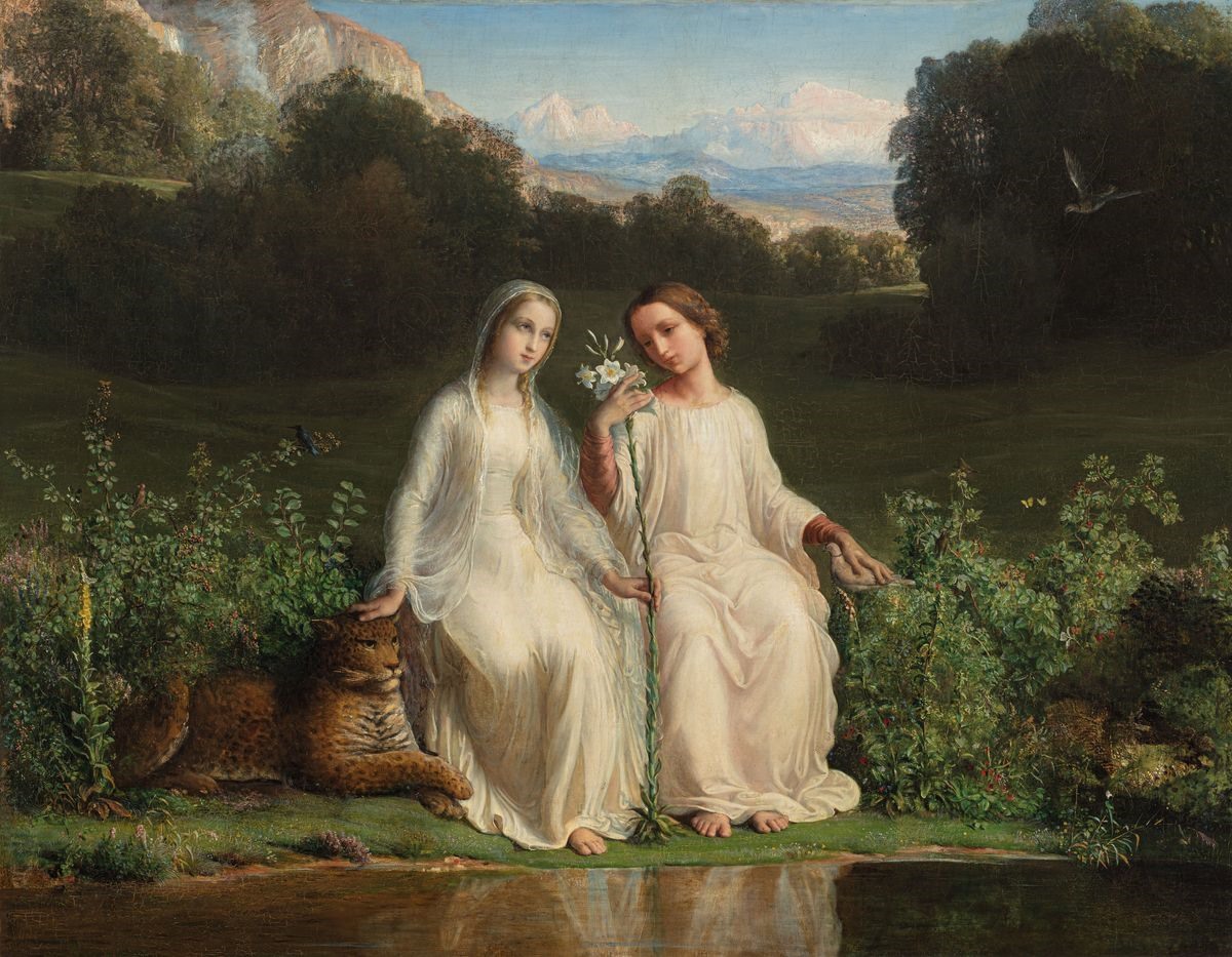 Le Poème de l'âme. Virginitas, Louis Janmot, 1849 Date de début - 1852 Date de fin
