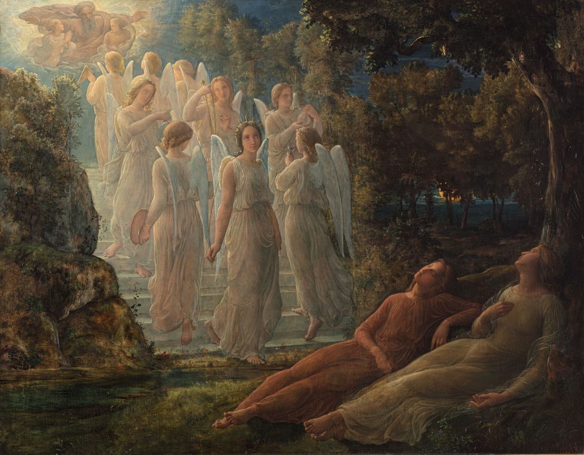 Le Poème de l'âme. L'Échelle d'or, Louis Janmot, 1850 Vers - 1851 Vers