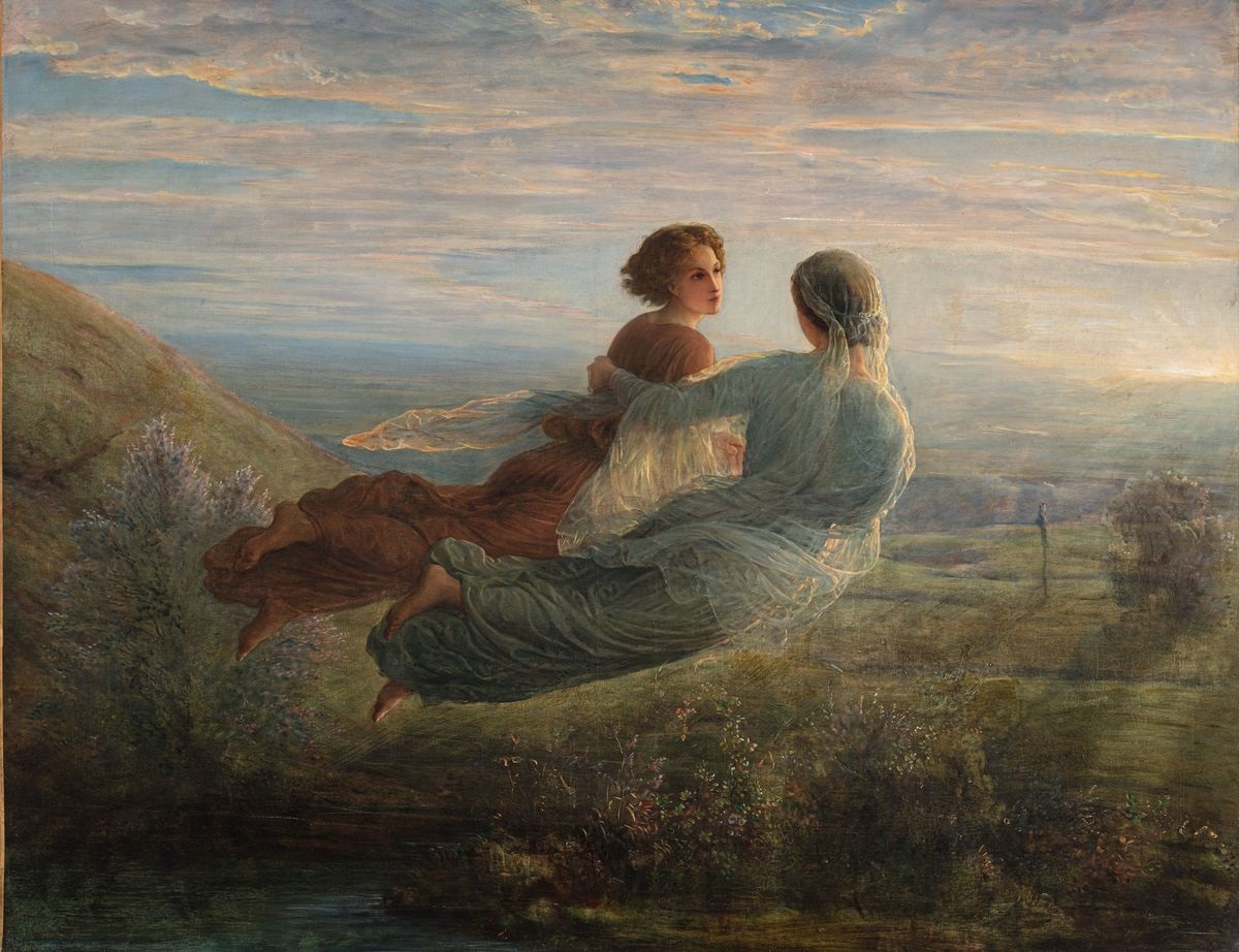 Le Poème de l'âme. Le Vol de l'âme, Louis Janmot, 1852 Vers
