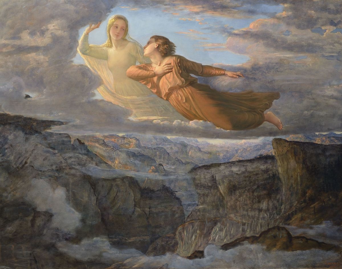 Le Poème de l'âme. L'Idéal, Louis Janmot, 1850 Date estimée de début - 1853 Date estimée de fin