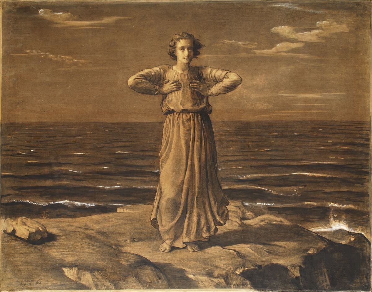 Le Poème de l'âme. L'Infini, Louis Janmot, 1861