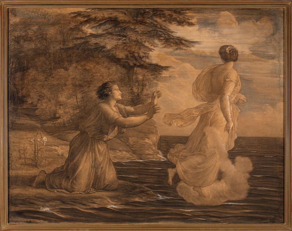 Le Poème de l'âme. Adieu, Louis Janmot, 1861