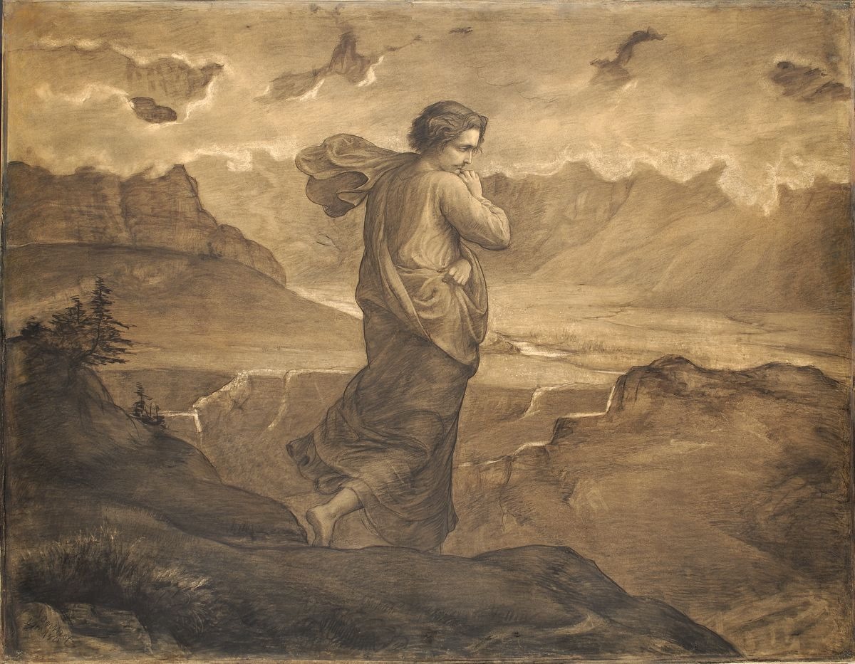 Le Poème de l'âme. Le Doute, Louis Janmot, 1861