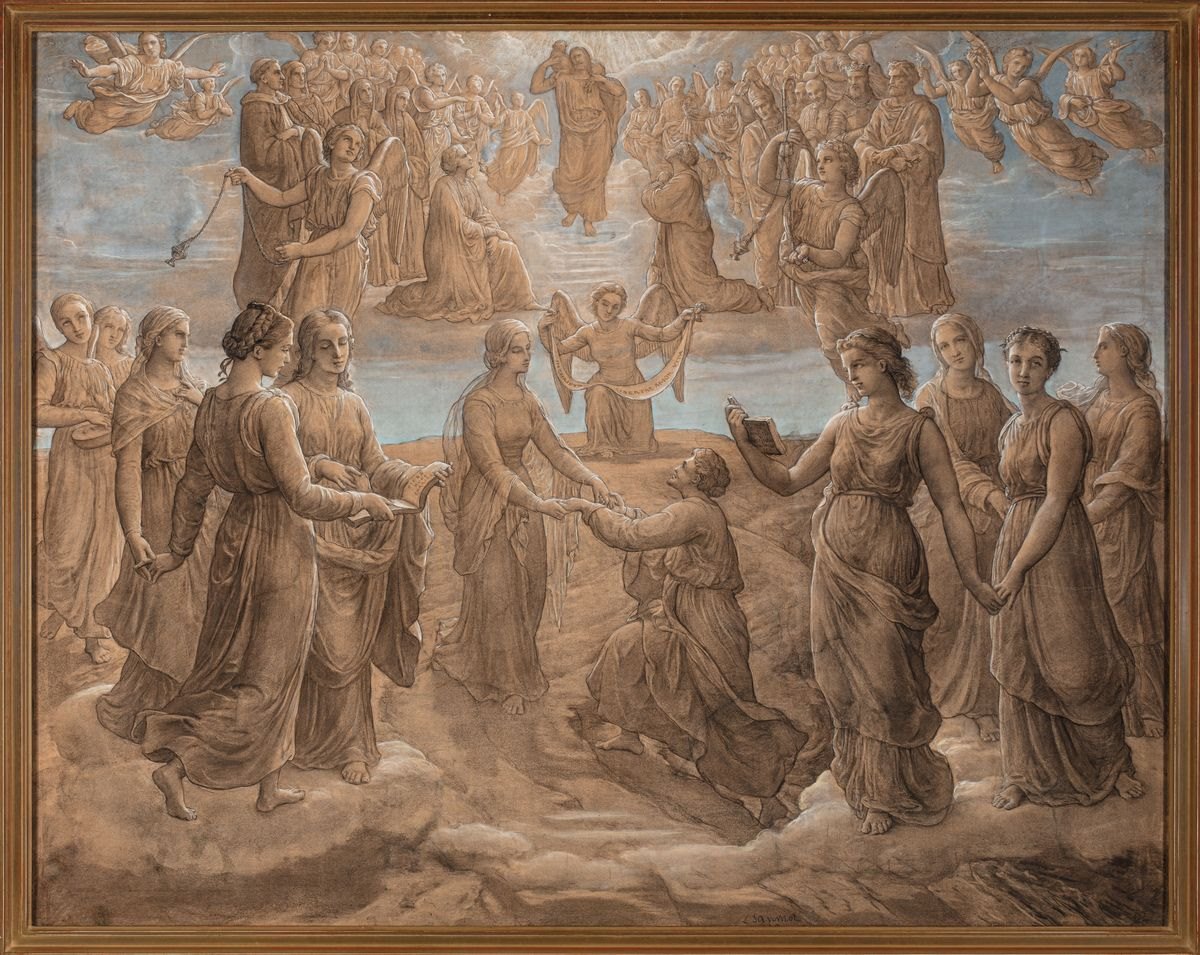Le Poème de l'âme. Sursum Corda !, Louis Janmot, 1879