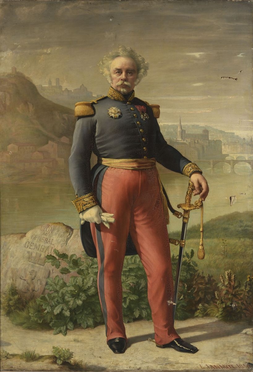 Le Général Gémeau, Louis Janmot, 1850