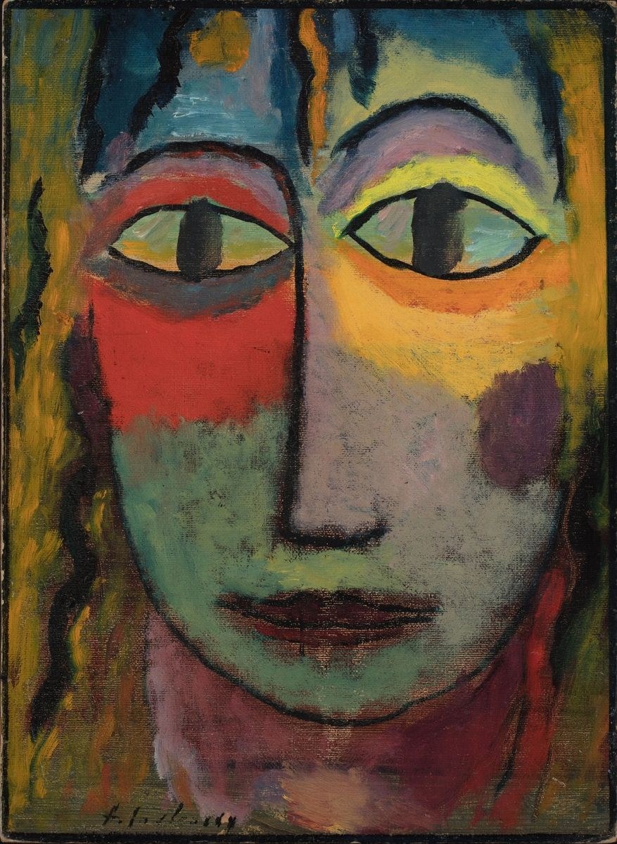 Tête de femme "Méduse" ; Ombre et lumière_0