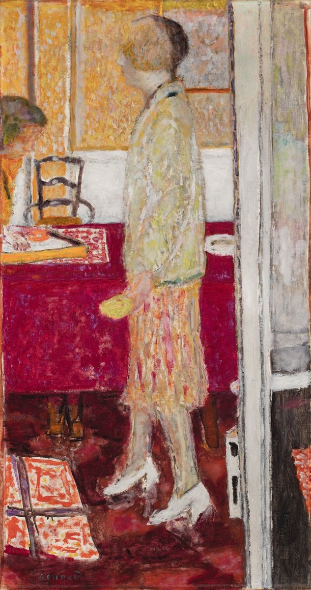 Marthe dans la salle à manger au Cannet_0