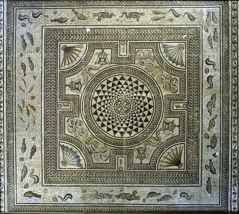 Mosaïque aux Poissons_0