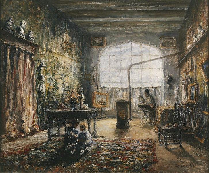 L'Atelier du château de Richoud, Louis Hilaire Carrand, 1880-1892