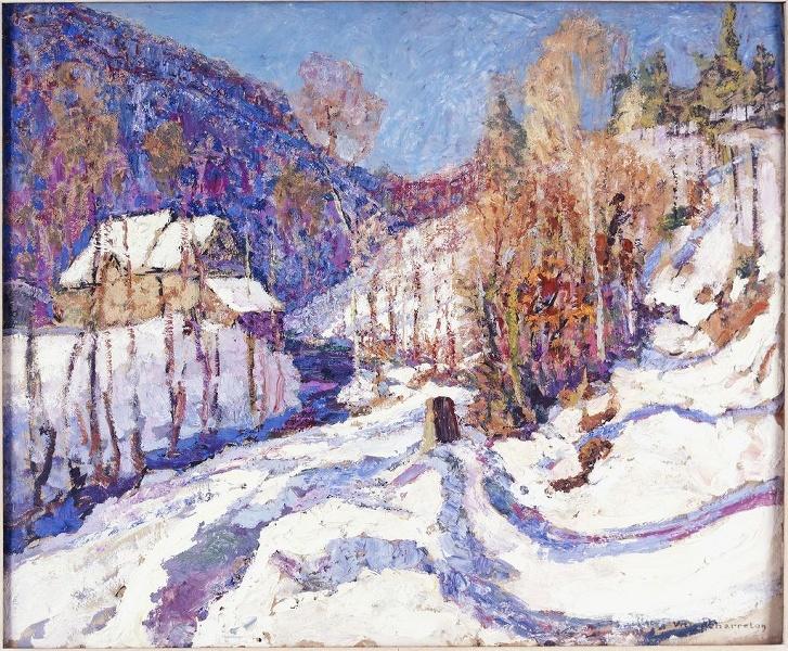 Les Gorges de Murol, Victor Charreton, 1927