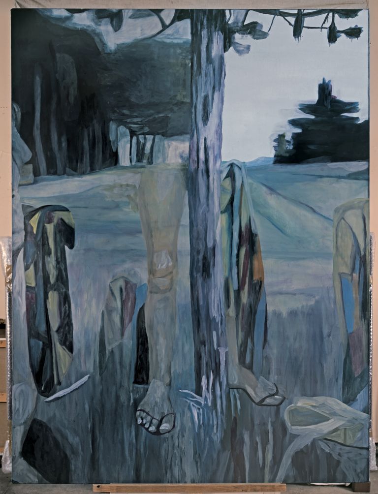 Sans titre ; Réf. 1146, Marc Desgrandchamps, 1997