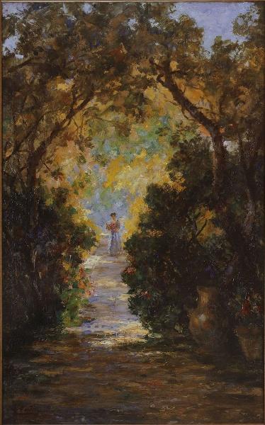 Allée fleurie, Jacques Martin, 4e quart 19e siècle
